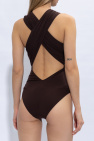 Ulla Johnson BROWN ‘Keiran’ one-piece swimsuit
