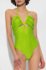 Self Portrait GREEN One-piece swimsuit