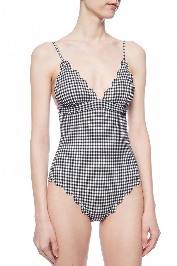 Marysia Checked one-piece swimsuit