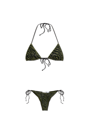 Bikini de dos piezas con hilo de lurex