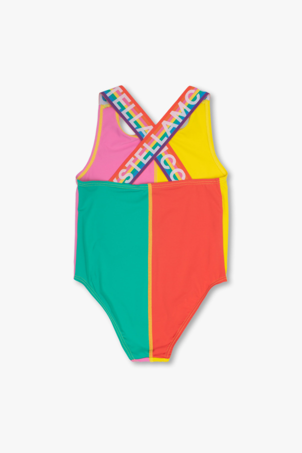 Stella McCartney Kids Jednoczęściowy kostium kąpielowy