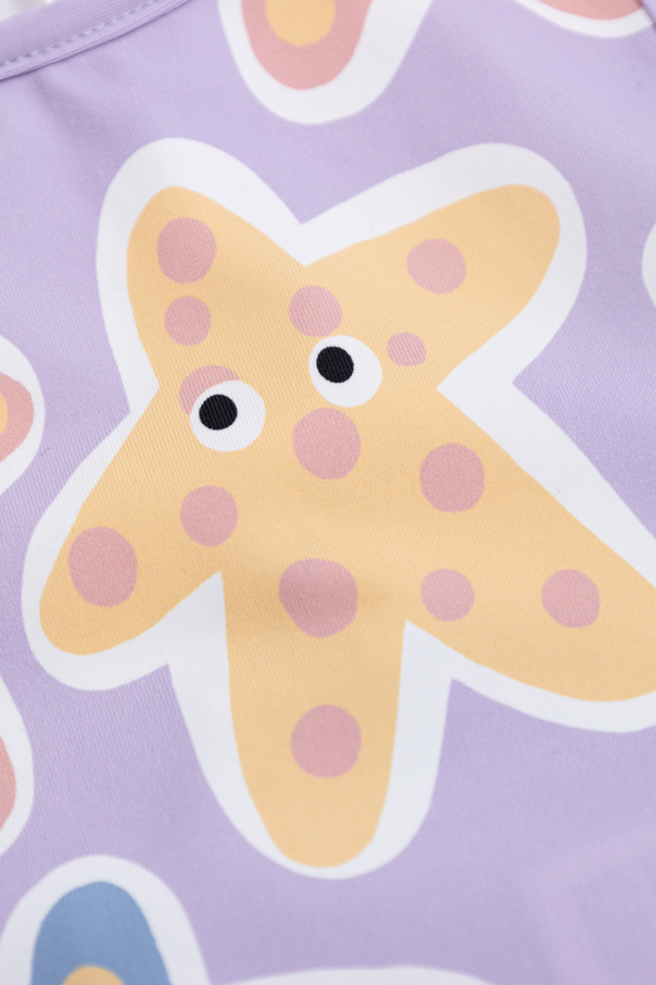 Stella McCartney Kids Jednoczęściowy kostium kąpielowy