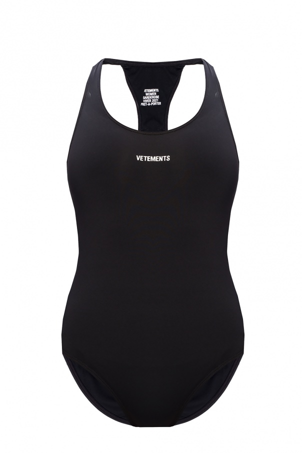 VETEMENTS One-piece swimsuit with logo