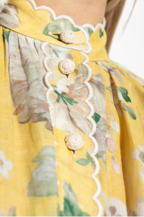 Zimmermann Shirt with floral pattern