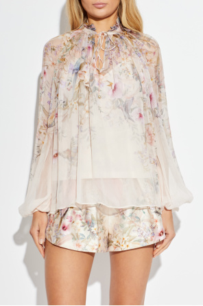 Zimmermann Top con motivo floral