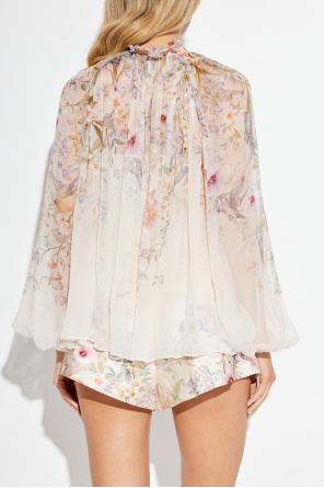 Zimmermann Top con motivo floral