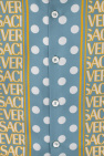 Versace Kids BLUE ‘La Vacanza’ capsule collection silk shirt