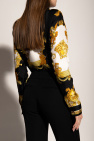 Versace MULTICOLOUR Silk shirt with Medusa head