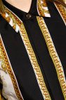 Versace MULTICOLOUR Silk shirt with Medusa head
