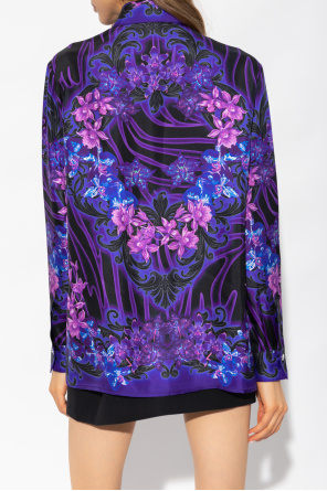 Versace Silk lilla shirt