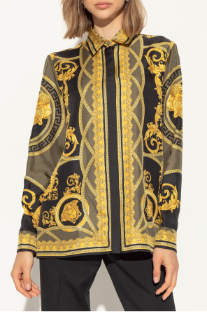 Versace Shirt with 'La Coupe des Dieux' pattern