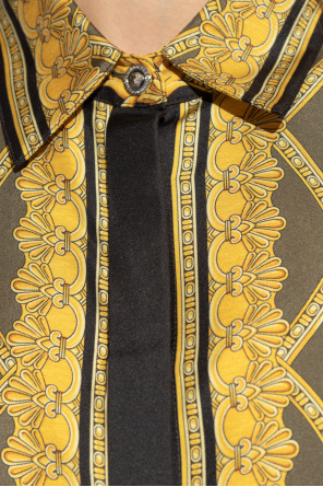 Versace Shirt with 'La Coupe des Dieux' pattern