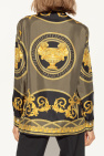 Versace GREEN Shirt with 'La Coupe des Dieux' pattern