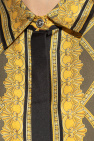 Versace GREEN Shirt with 'La Coupe des Dieux' pattern