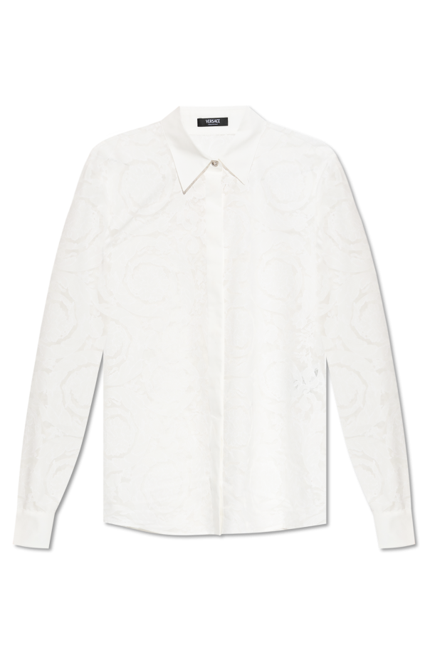 Shirt with 'barocco' pattern od Versace