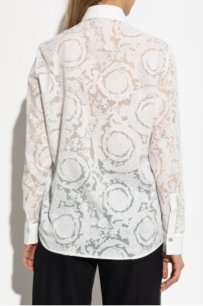 Versace Camisa con estampado "barocco"