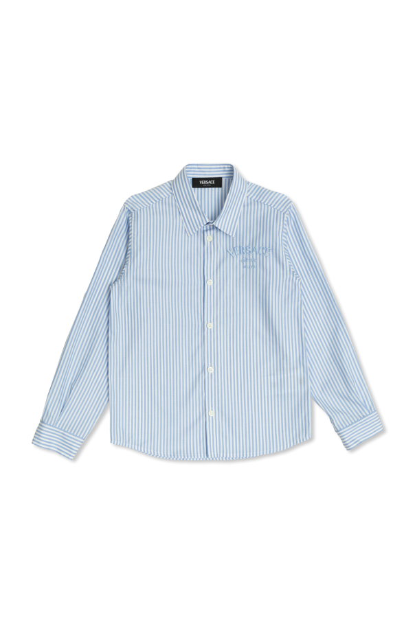 Versace Kids Shirt with embroidered logo