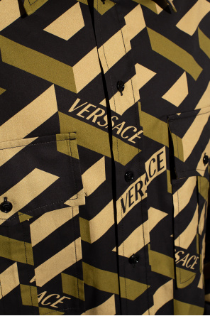 Versace Diesel slogan-print short-sleeved T-shirt