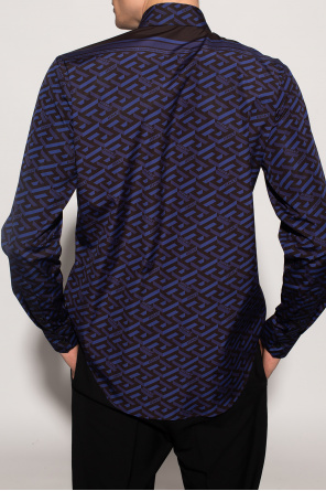 Versace Cotton shirt with logo