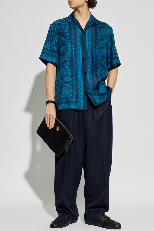 Versace Camisa de seda