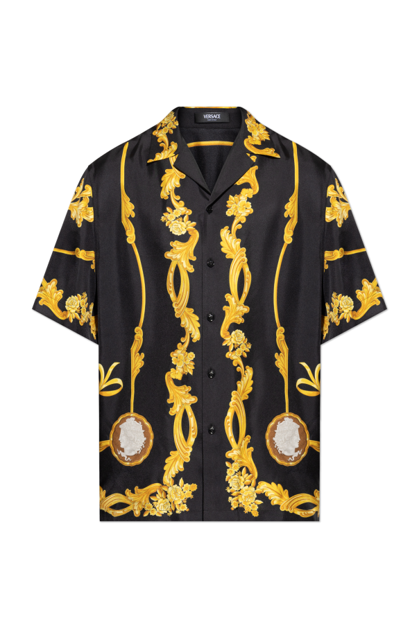 Silk shirt with Medusa Cameo print, zdjęcie 1 Silk shirt with Medusa Cameo print od Versace