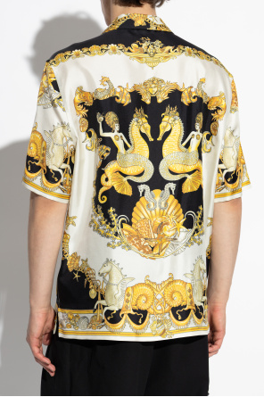 Versace Hemd mit Aufdruck „Coral Theatre“