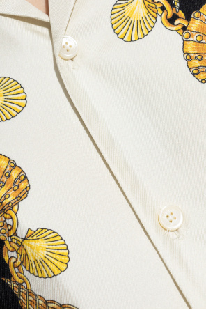 Versace Hemd mit Aufdruck „Coral Theatre“