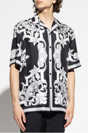 Versace Silk short-sleeve shirt
