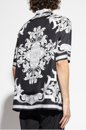 Versace Silk short-sleeve shirt