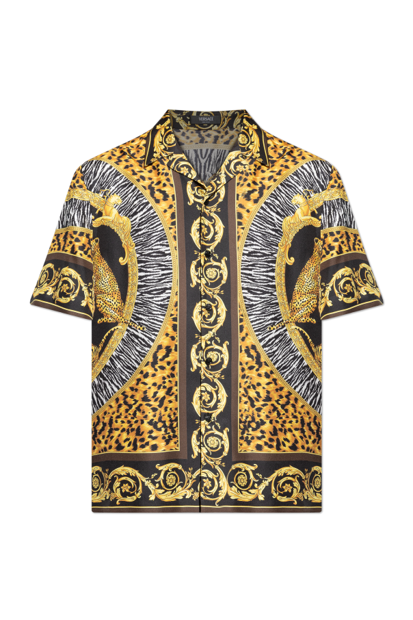 Silk short-sleeve shirt od Versace