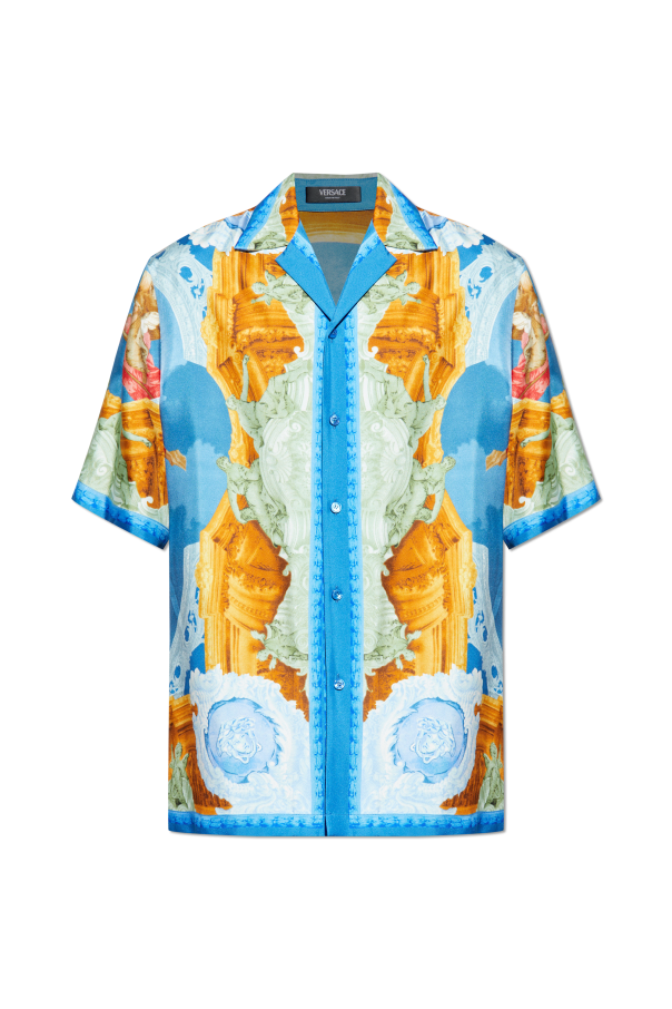 Silk short-sleeve shirt od Versace