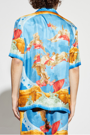 Versace Silk short-sleeve shirt