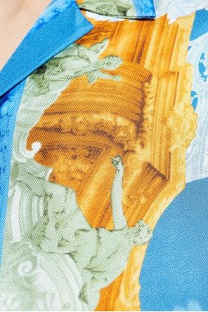 Versace Silk short-sleeve shirt