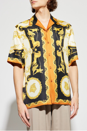 Versace Silk short-sleeve shirt