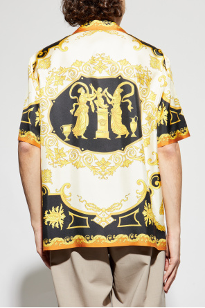 Versace Silk short-sleeve shirt