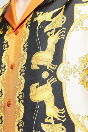 Versace Silk short-sleeve shirt