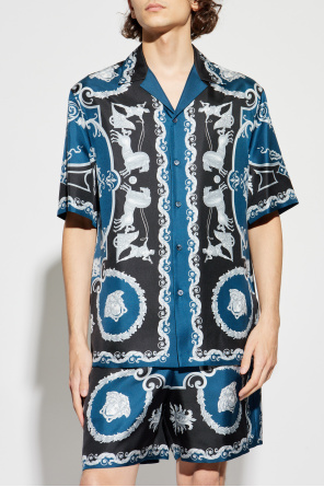 Versace Silk short-sleeve shirt