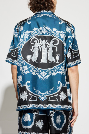 Versace Silk short-sleeve shirt