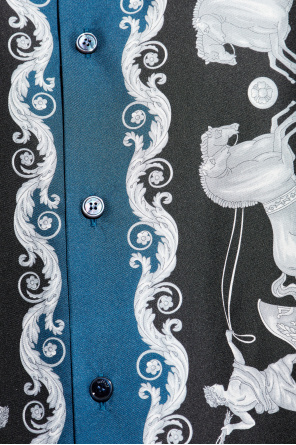 Versace Silk short-sleeve shirt