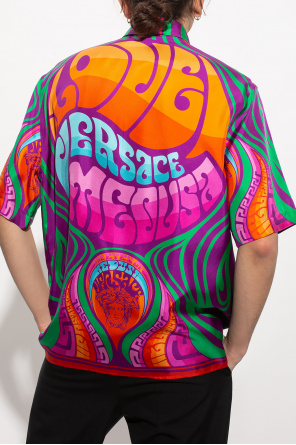 Versace Medusa Music silk shirt