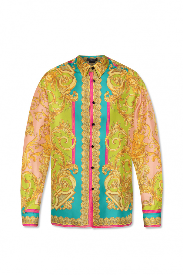 Versace Shirt with ‘Barocco’ motif