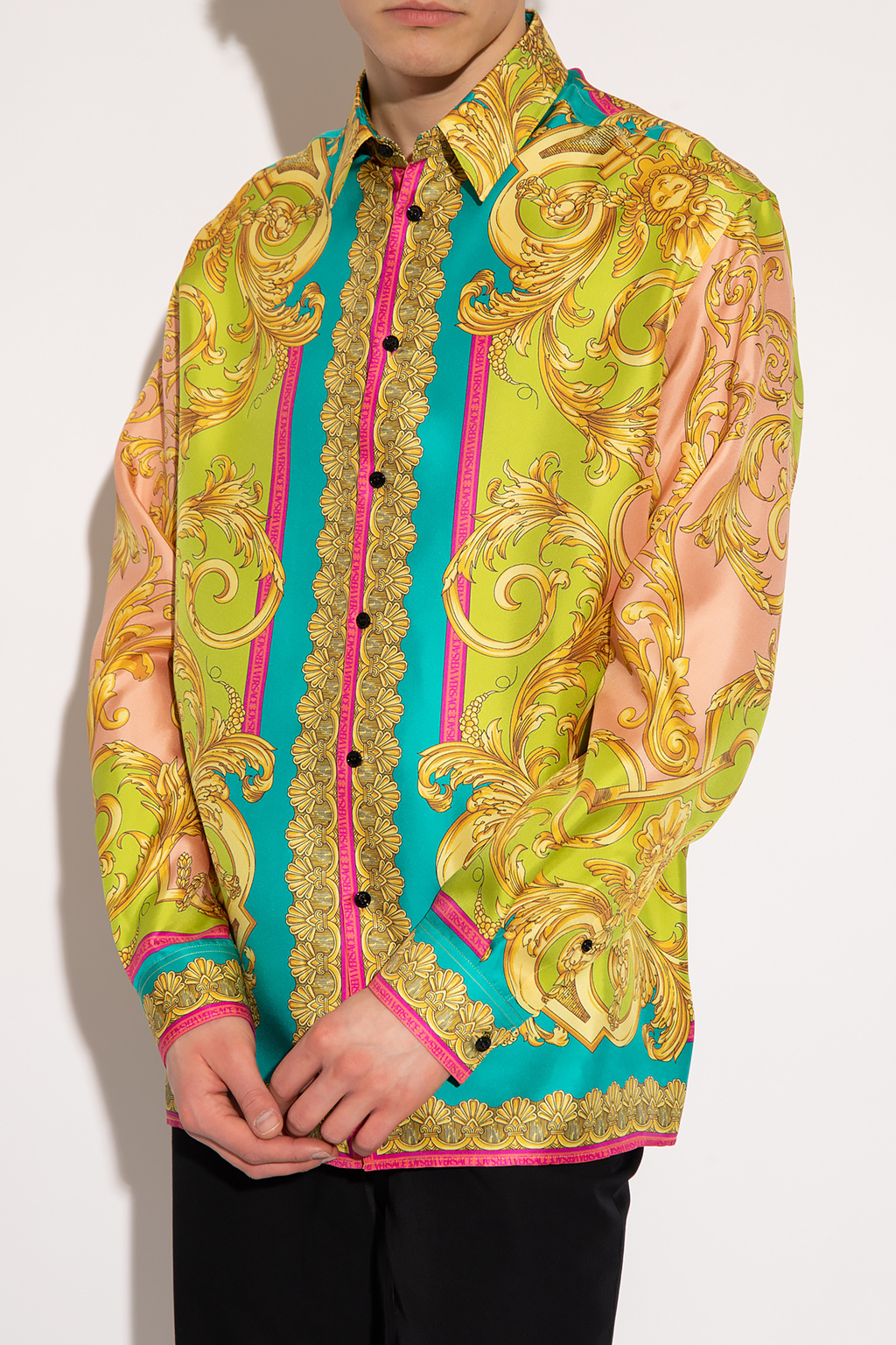 Versace Shirt with ‘Barocco’ motif