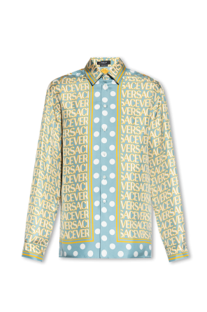 Jedwabna koszula od Versace