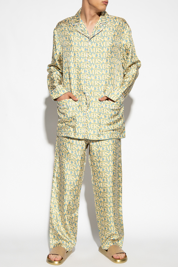 Versace ‘La Vacanza’ collection pyjama top