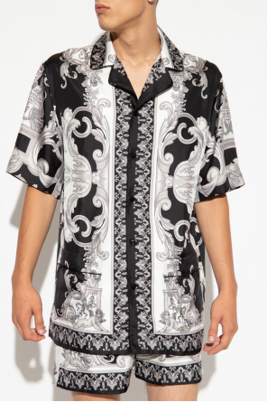 Versace Silk pyjama top