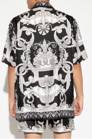 Versace gilet-shirt three-piece set