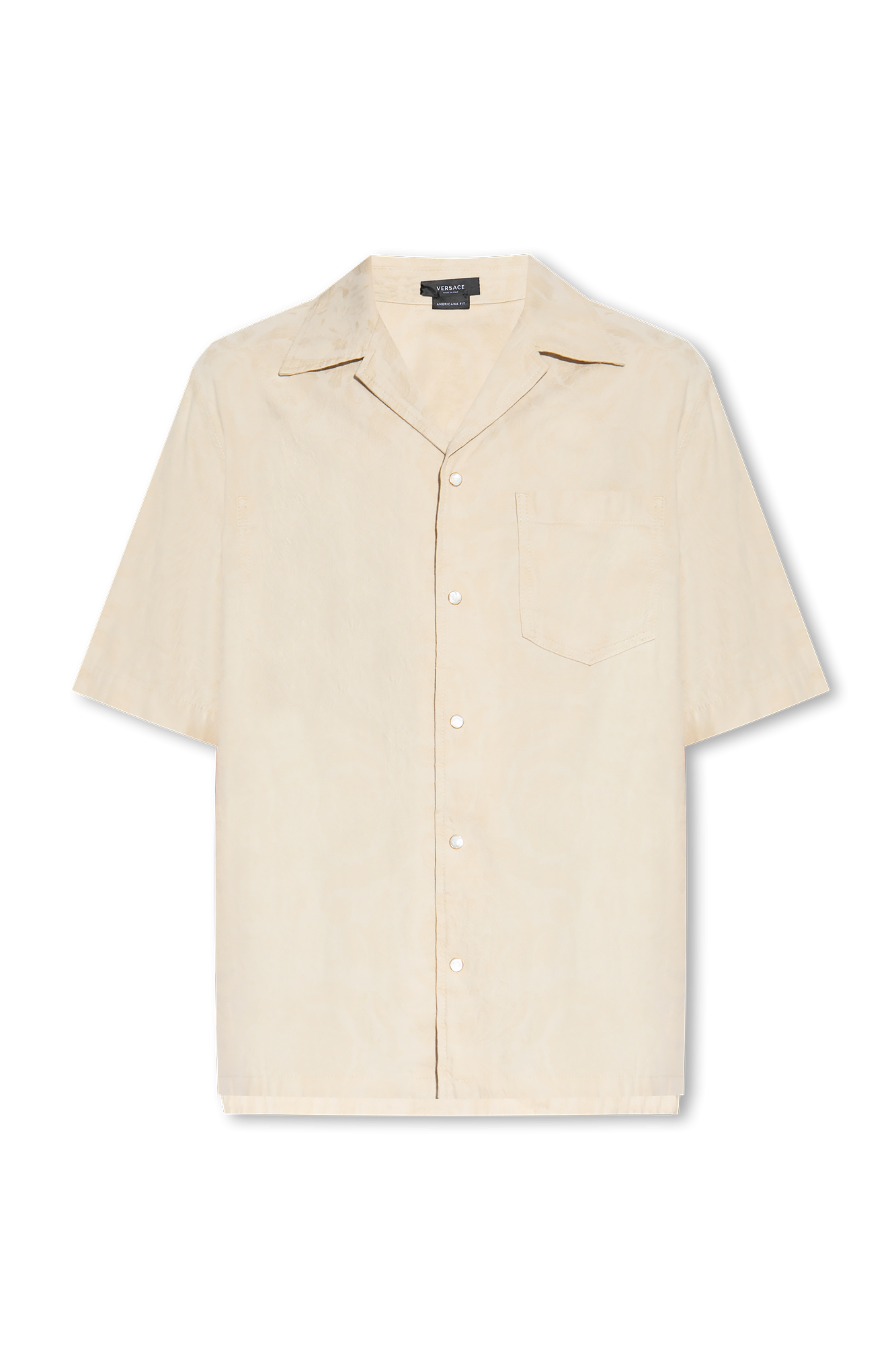 Versace Jacquard cotton shirt