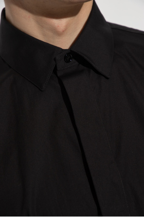 Versace Zip Detail Button Down Jacket