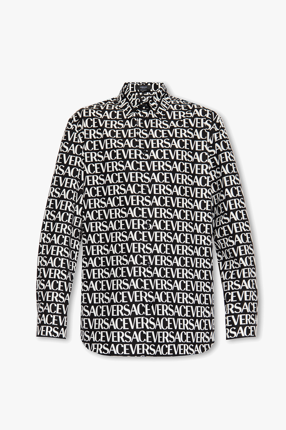 Versace Filigree Striped Chore Jacket