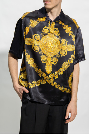 Versace Versace Medusa-patch polo shirt